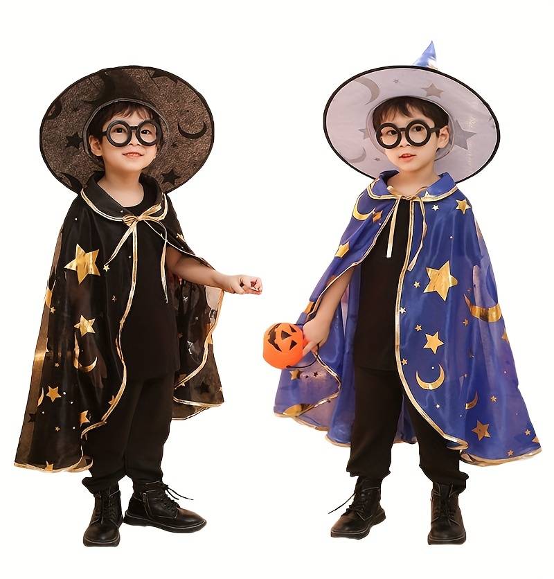 set New Halloween Cloak Five-star Wizard Coat