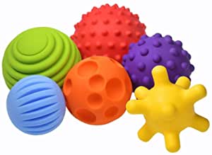 Kit de 6 Balles Sensorielles pour Bébé