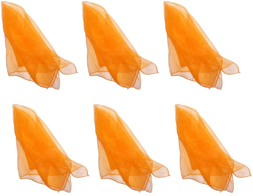 Lot de 6 écharpes de jonglerie de danse