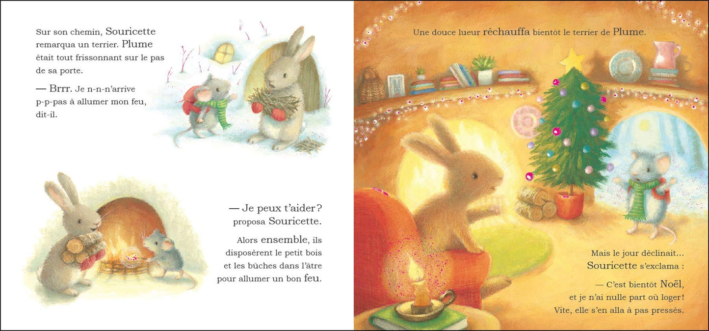 Un toit pour Noël – avec effet argenté