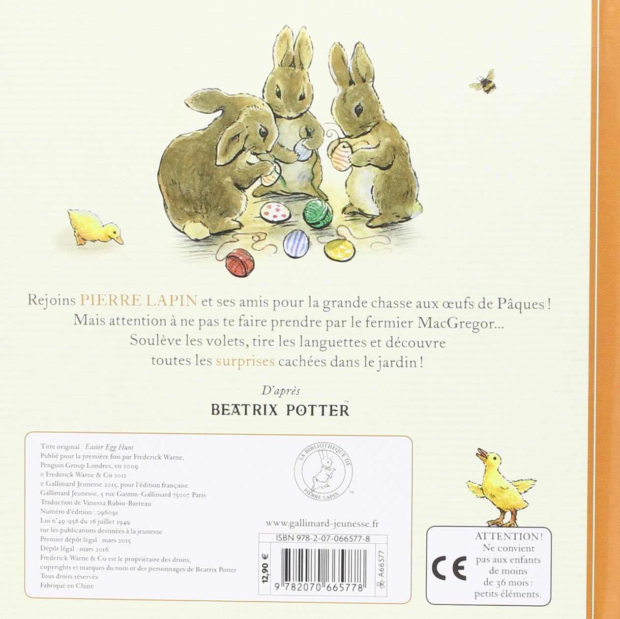 LA CHASSE AUX OEUFS DE PAQUES