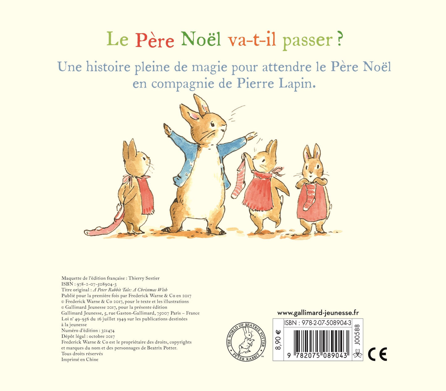 Bientôt Noël! - Un conte de Pierre Lapin