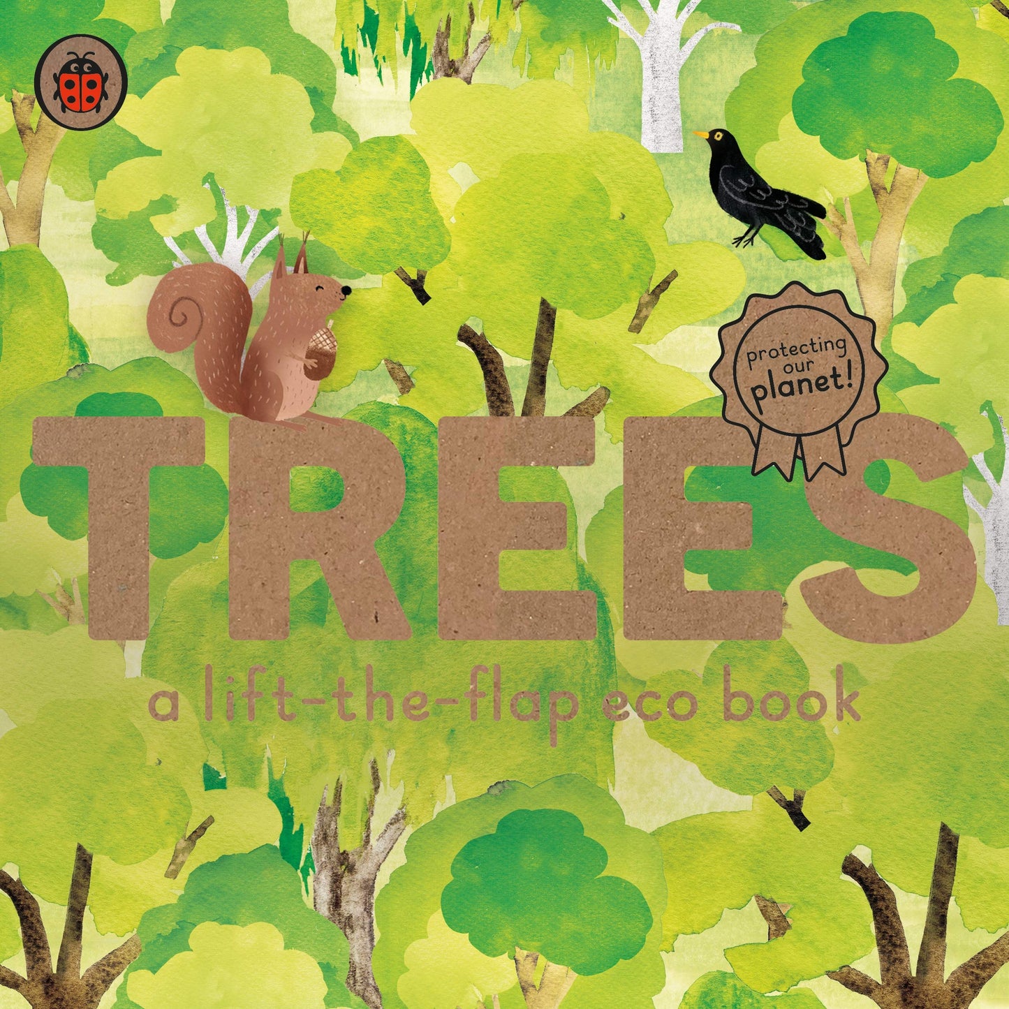 Arbres - livre cartonné écologique