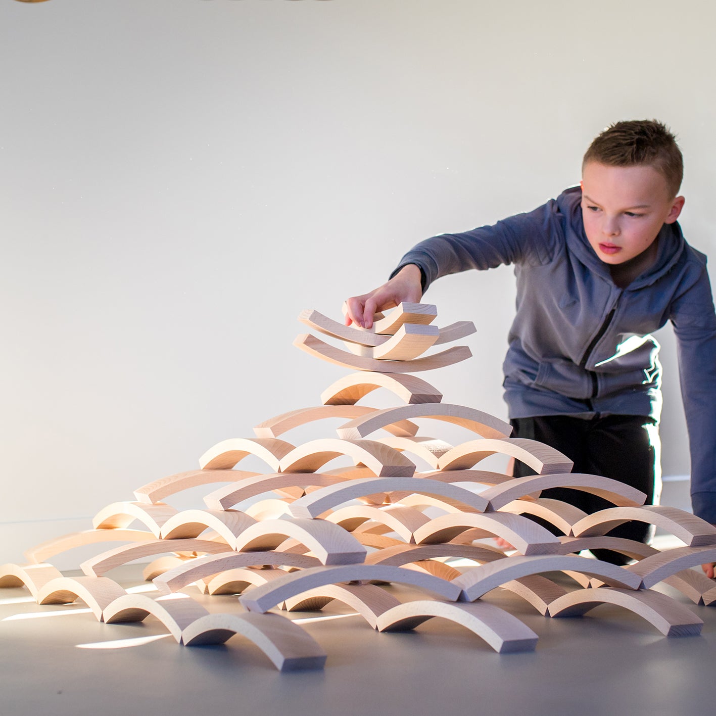 Abel bloque 72 piéces jeu de construction en bois