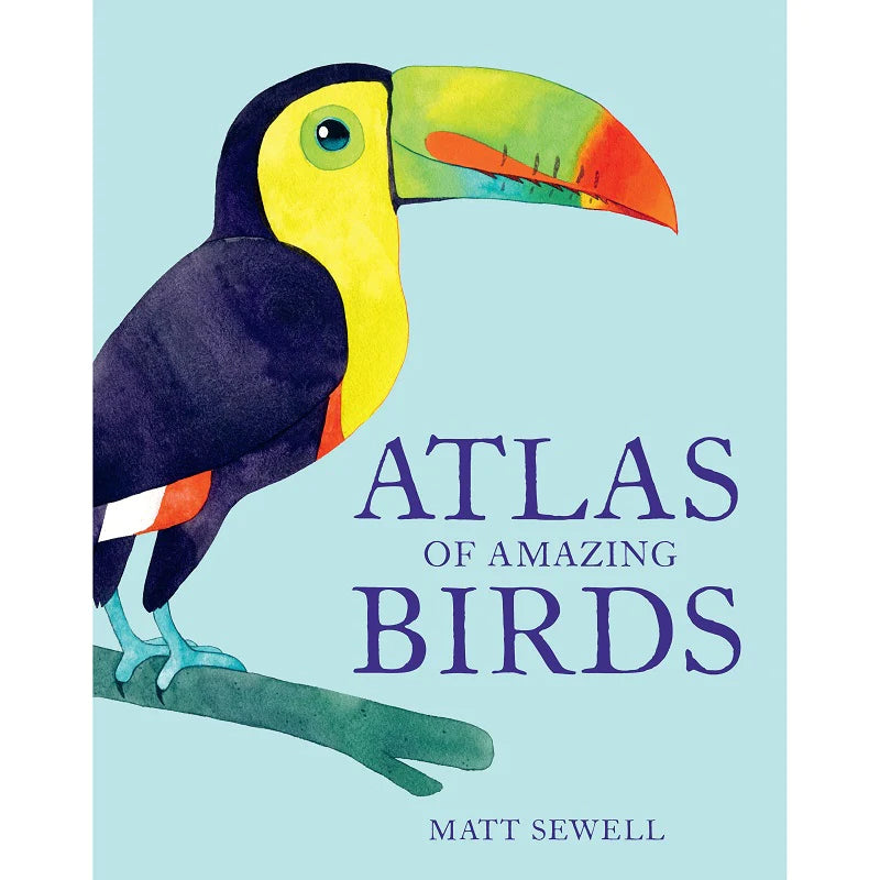 Atlas of Amazing birds /Atlas des oiseaux étonnants ( Édition Anglais)