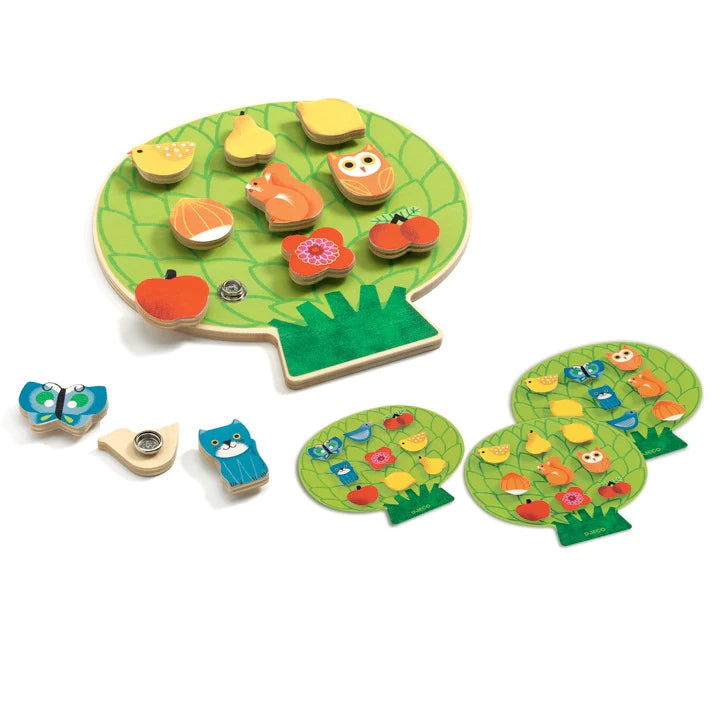 Clipaclip jeu en bois ÉDUCATIF