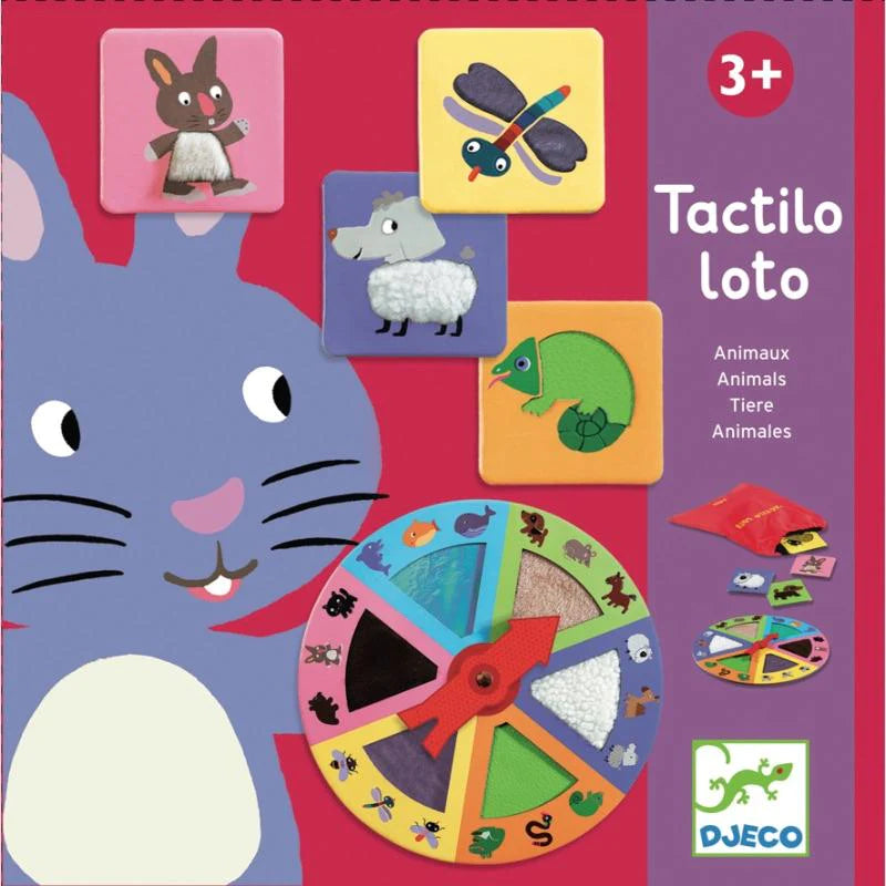 Toucher et sentir jeu de loto