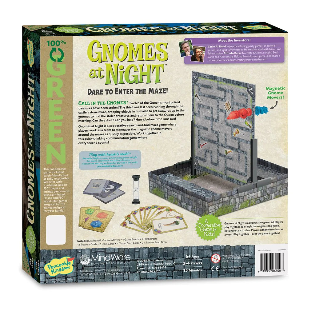 Gnomes de la nuit jeu de société