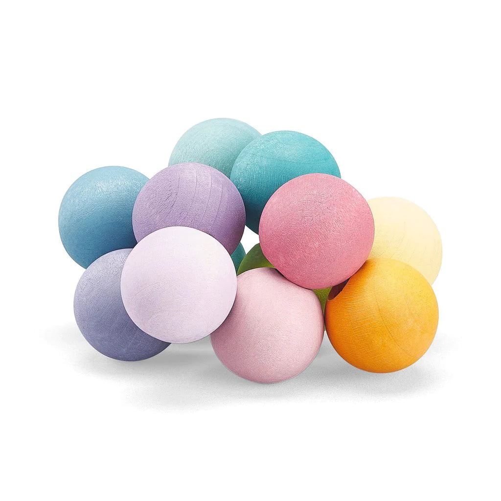 Hochet Perles Pastel