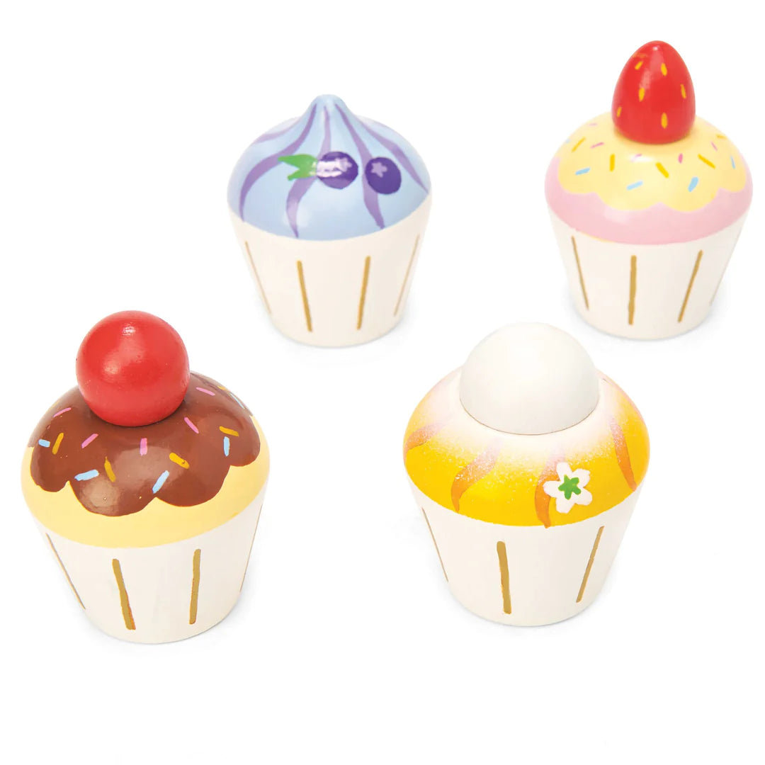 Cupcakes - lot de 4