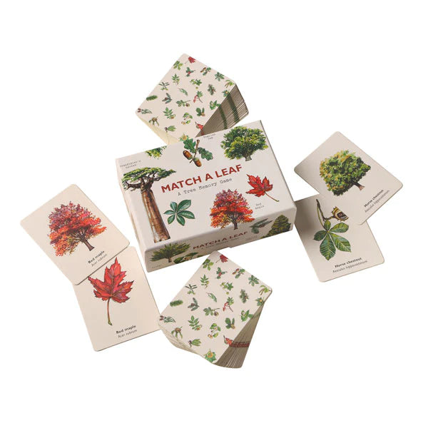 Faire correspondre un jeu de mémoire de feuilles