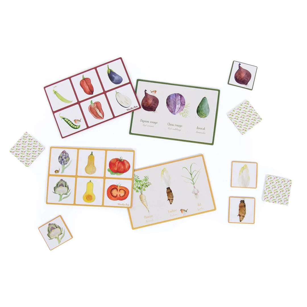 Loto mémo des légumes