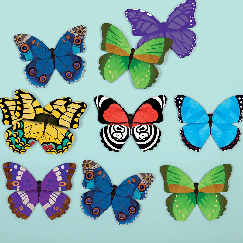 Match de mémoire en forme de Papillon
