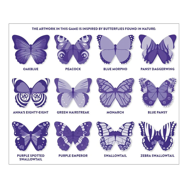 Match de mémoire en forme de Papillon