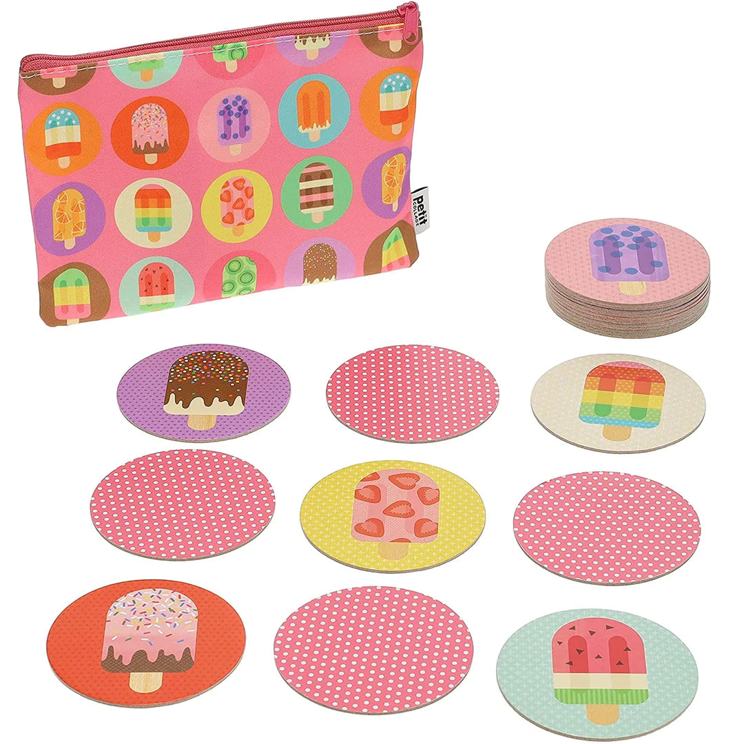 Jeu d'association de pops glacés