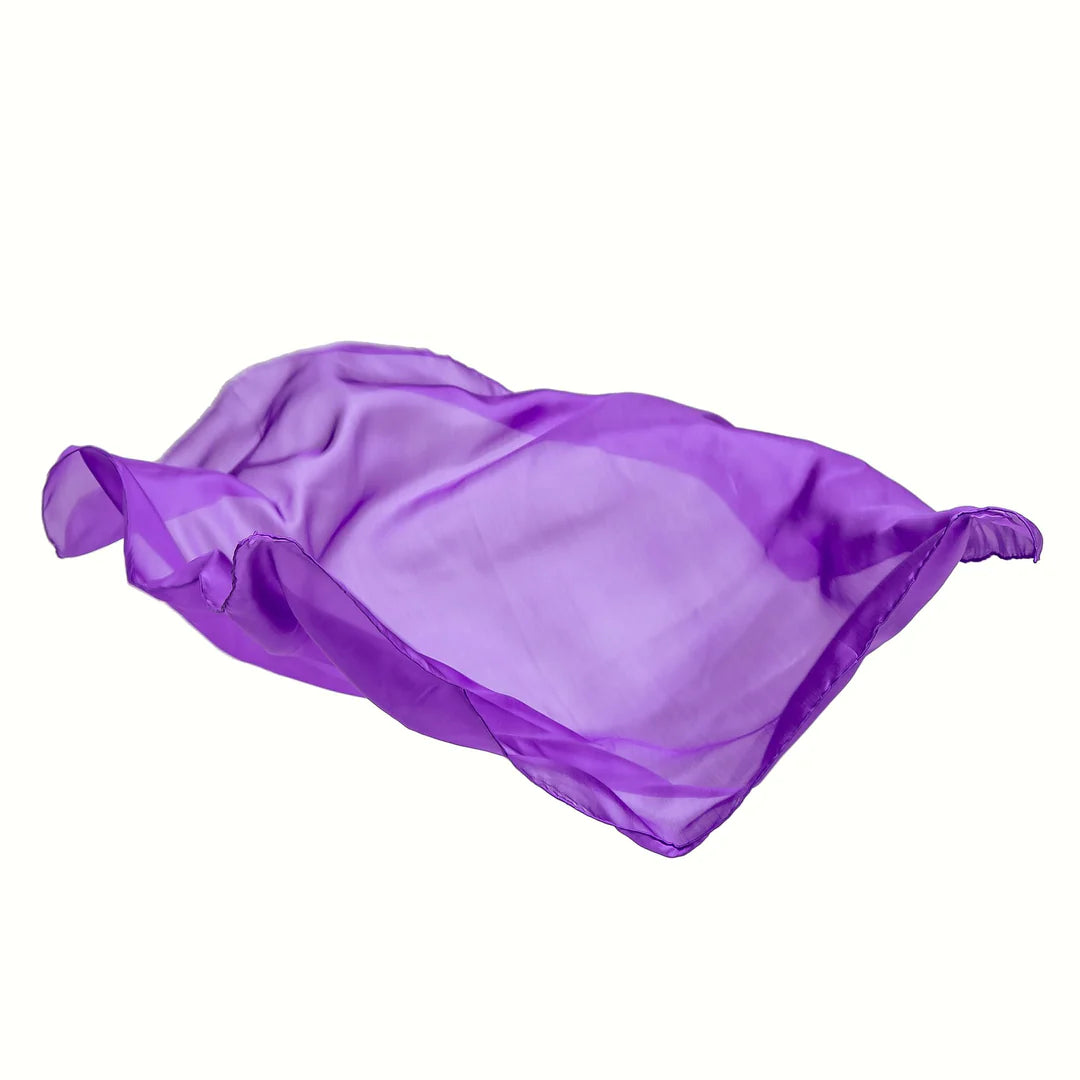 Foulard Soies de jeu de couleur unie