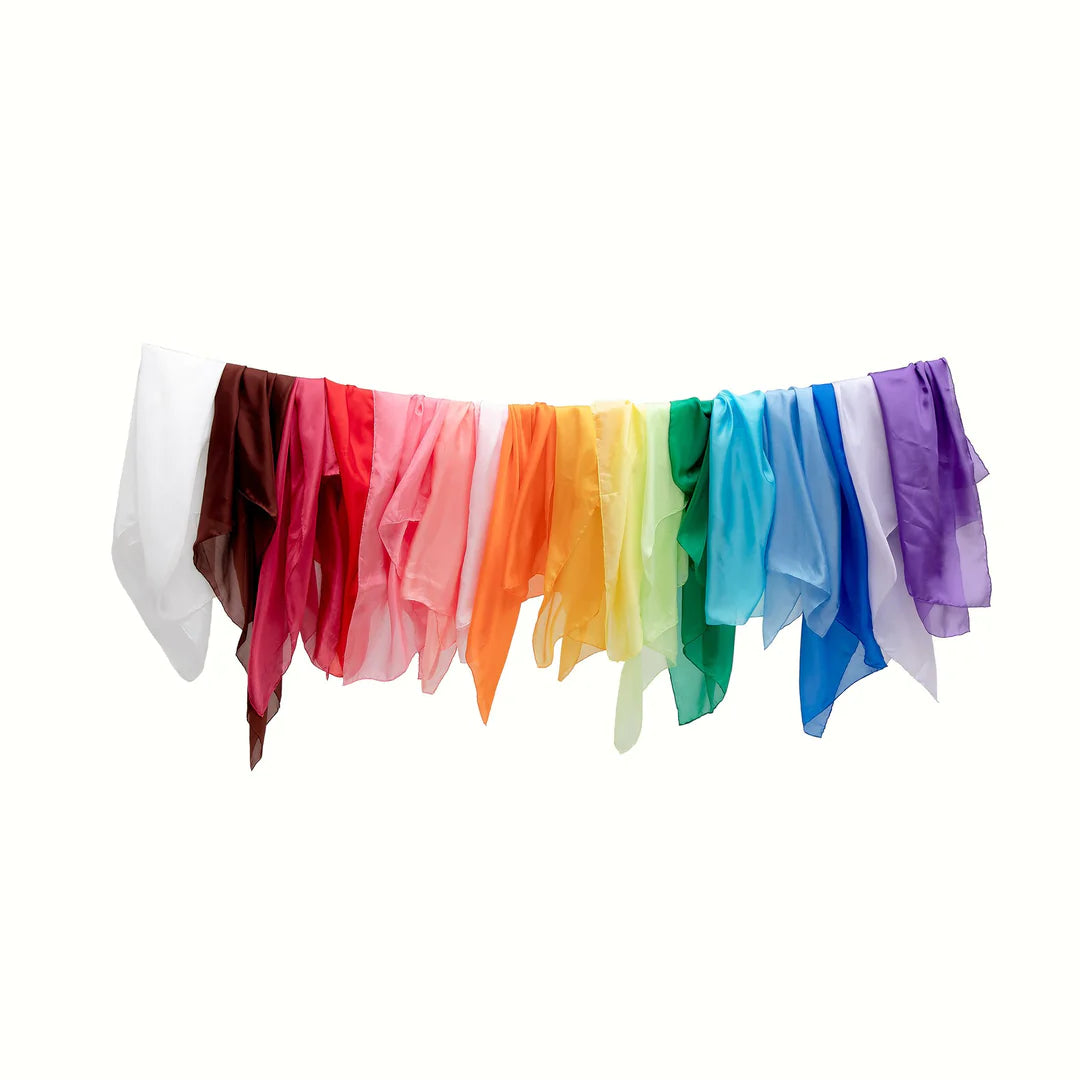 Foulard Soies de jeu de couleur unie