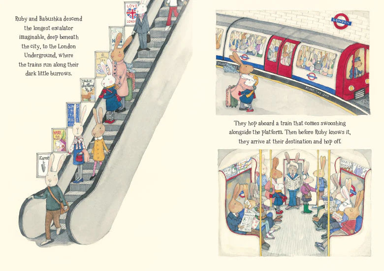 ruby red shoes goes to london