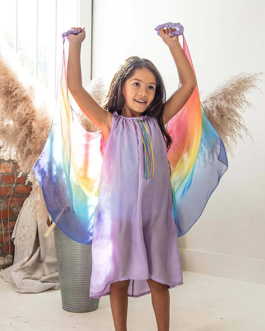 robe de fée avec des ailes
