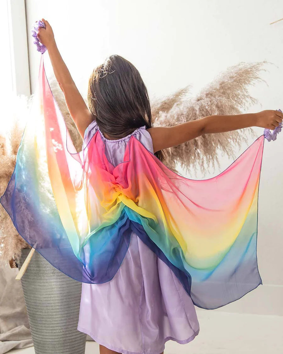 robe de fée avec des ailes