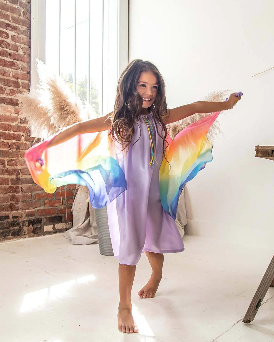 robe de fée avec des ailes