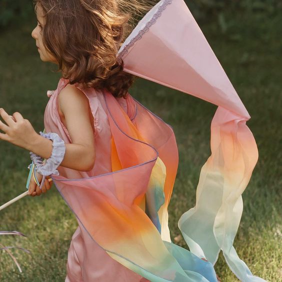 robe de fée avec des ailes