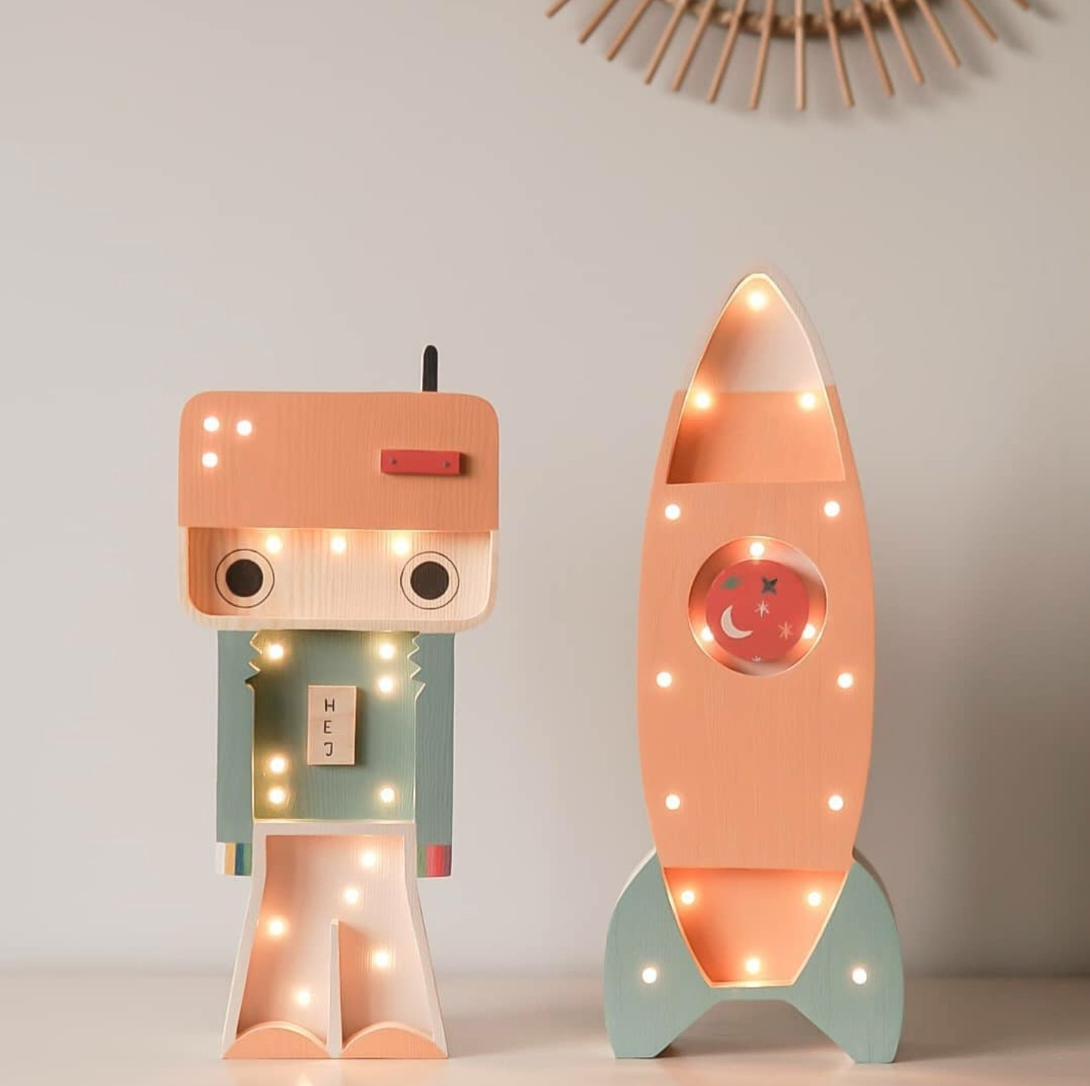 Lampe en Bois
