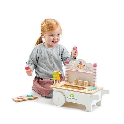 Chariot de crème glacée