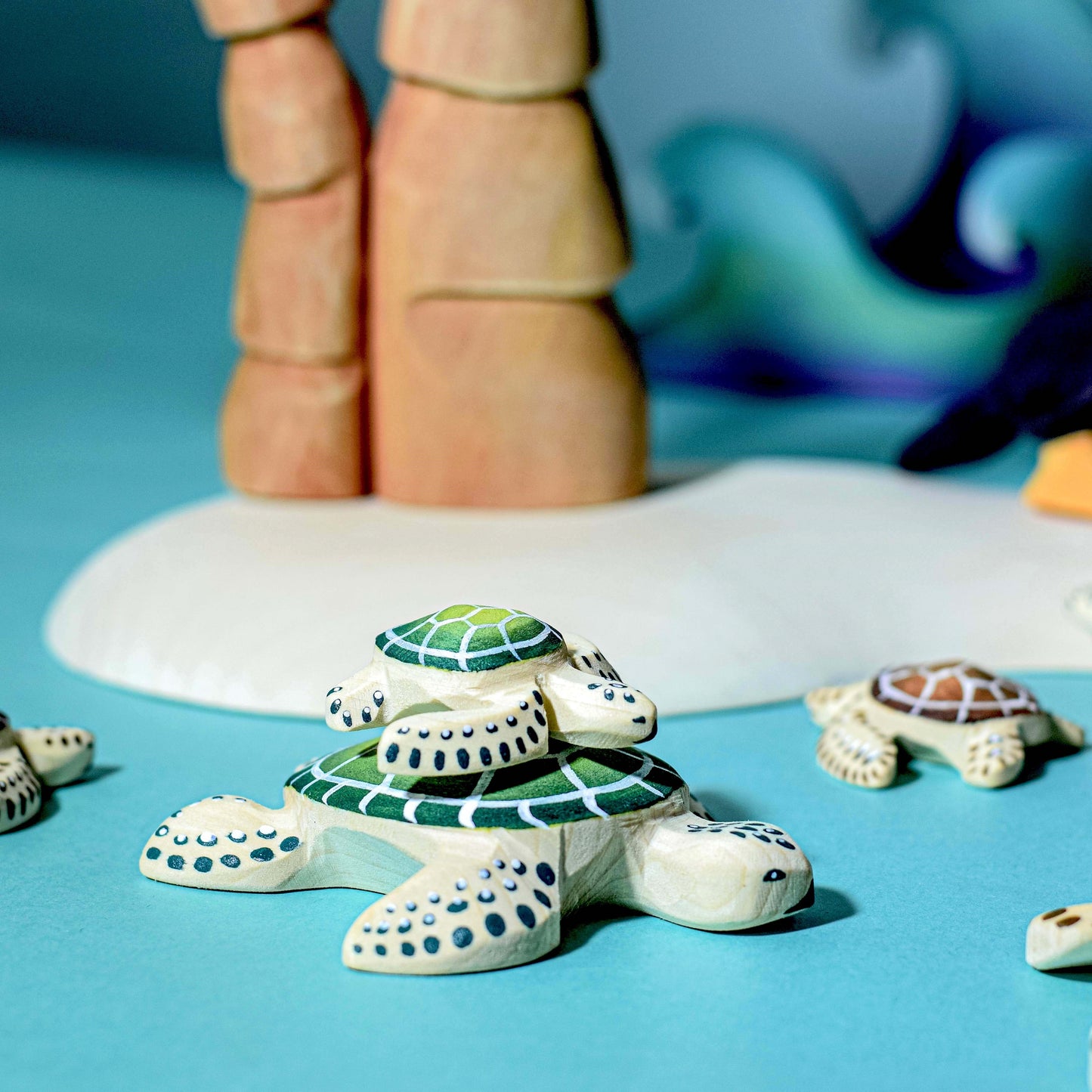 Tortue et Bébé Tortue