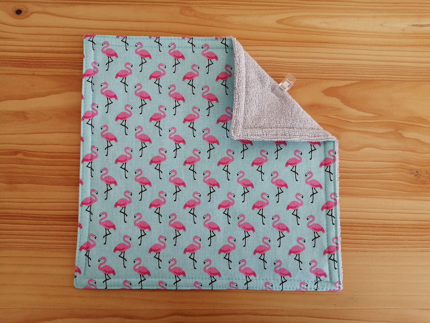 Serviette de table enfants doublée éponge bambou