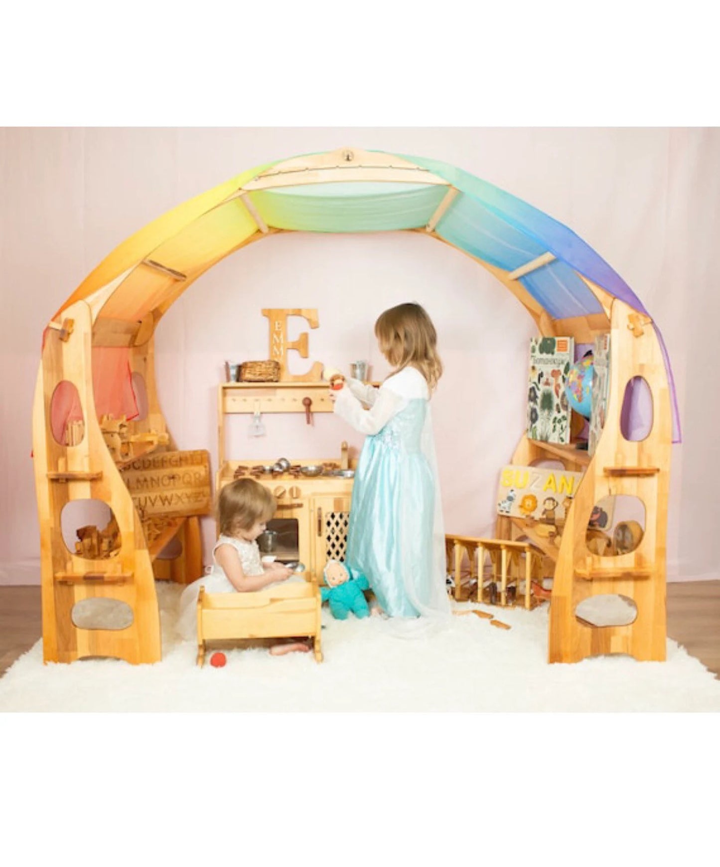 Playtent Étagère en bois playhouse