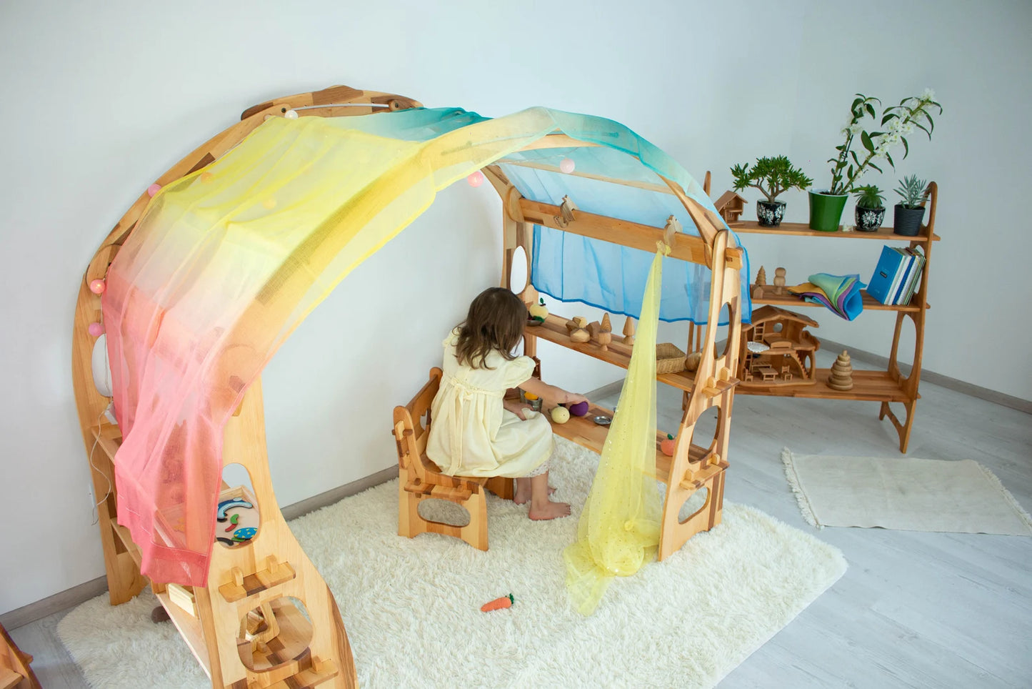 Playtent Étagère en bois playhouse
