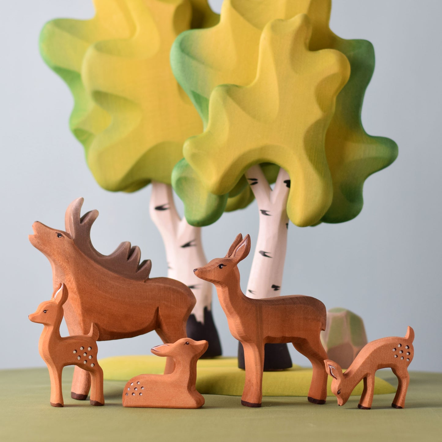 Cerf et Faon