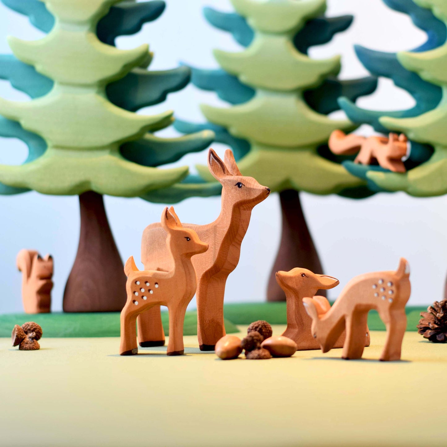 Cerf et Faon