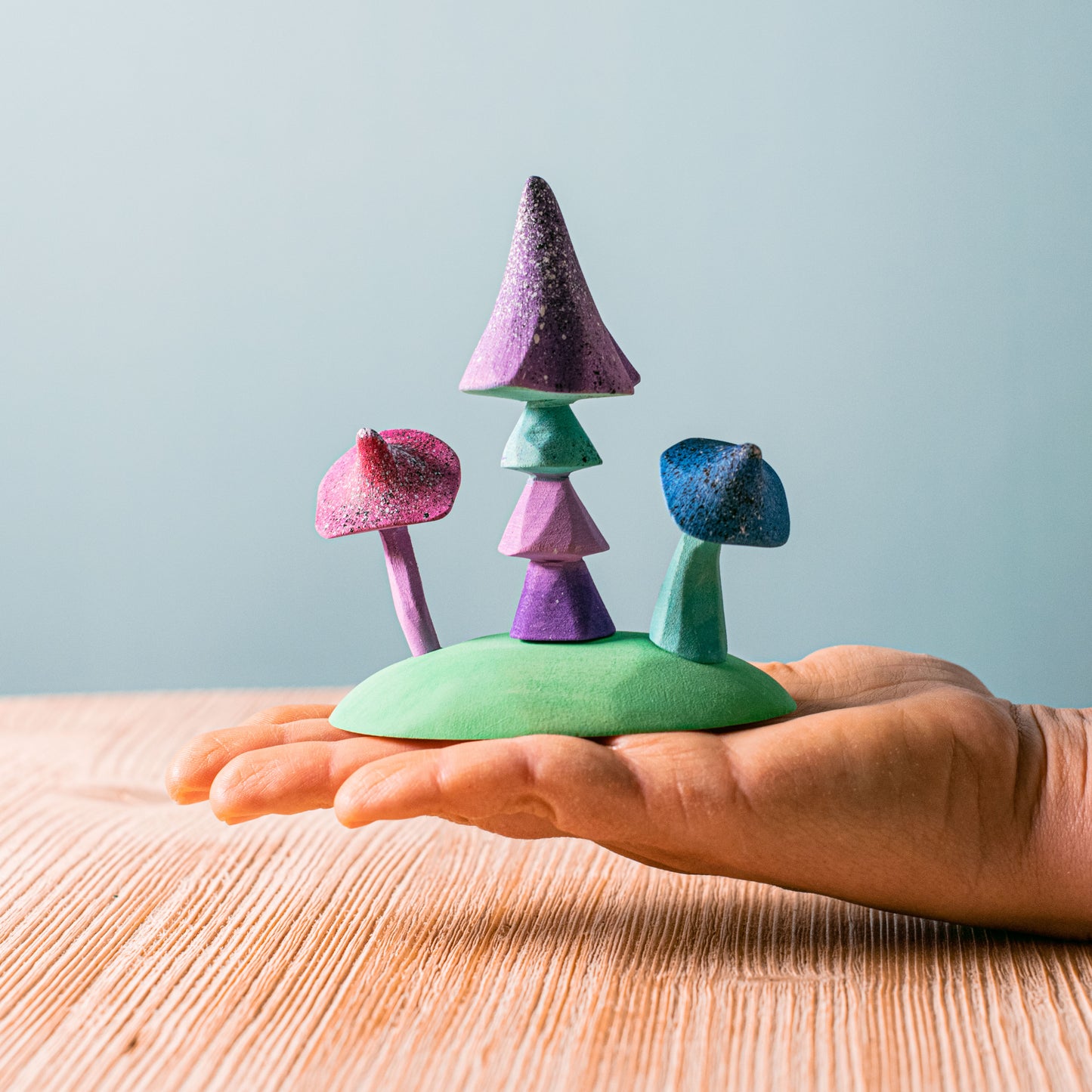 Ensemble de champignons magiques