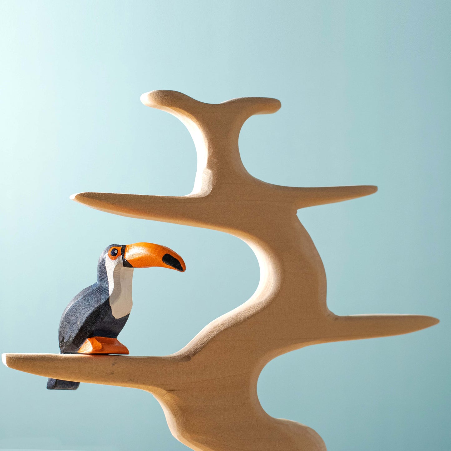 Toucan en bois