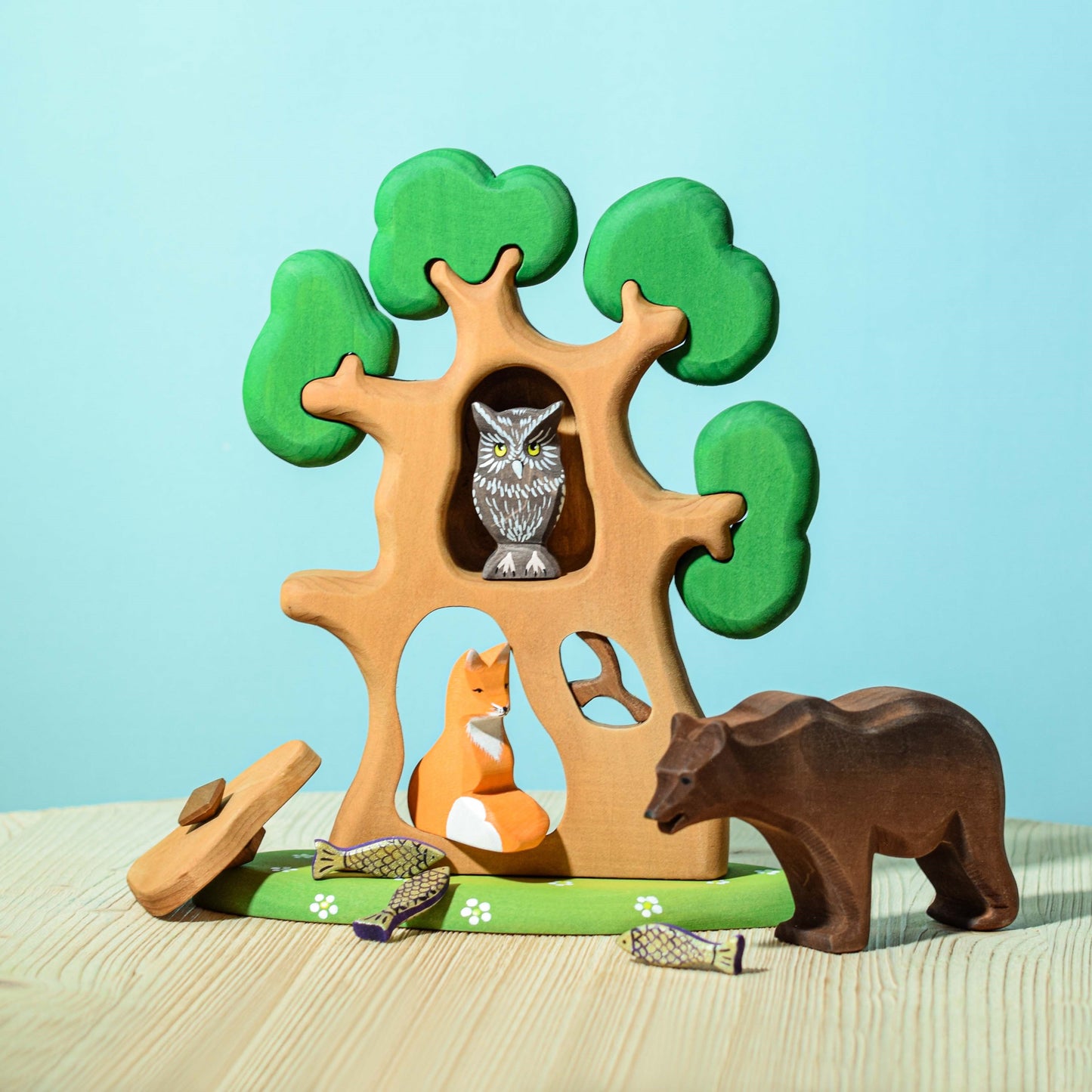 Ours et Ourson Brun