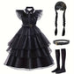Costume de robe en maille (Mercredi)