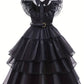 Costume de robe en maille (Mercredi)