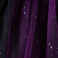 Girls Trendy Spider Print Stitching Mesh Puffy Dress, Halloween