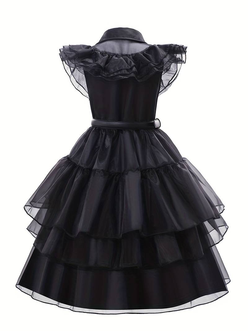 Costume de robe en maille (Mercredi)