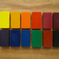 Crayons de cire d'abeille bio - 12 blocs