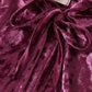 capuche en velours de couleur unie