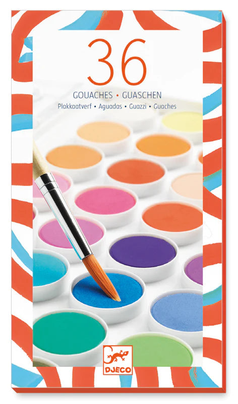 set de peinture aquarelle - 36 couleurs