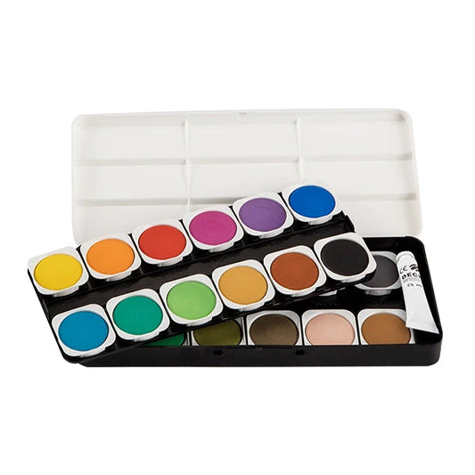 set de peinture aquarelle - 24 couleurs
