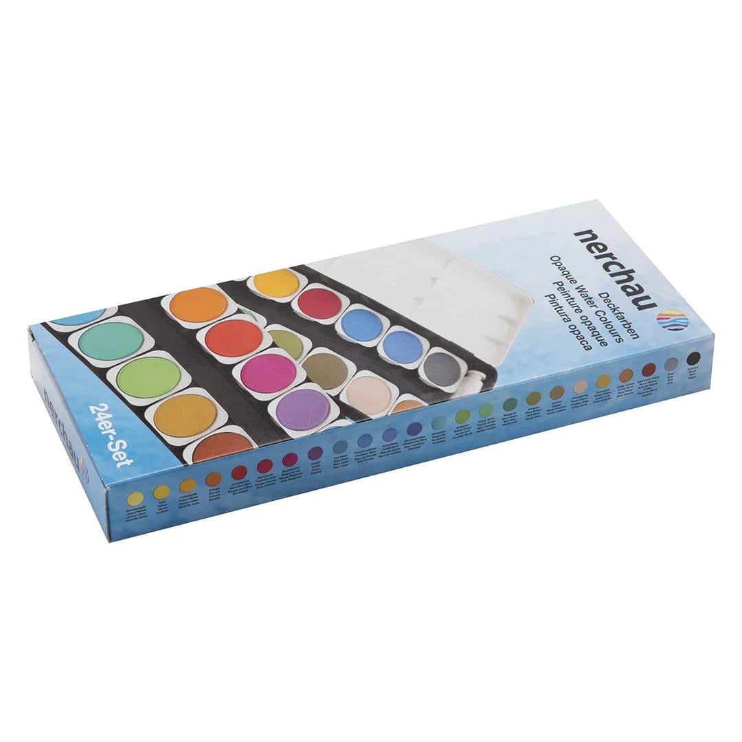 set de peinture aquarelle - 24 couleurs