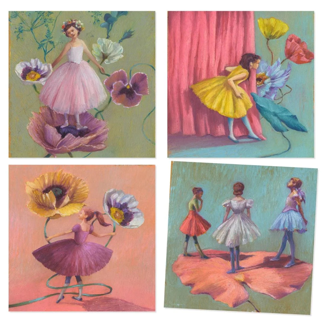Crayons de cire Inspired by Edgar Degas