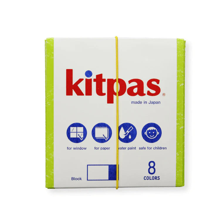Crayons de fenêtre Kitpas - 8 blocs