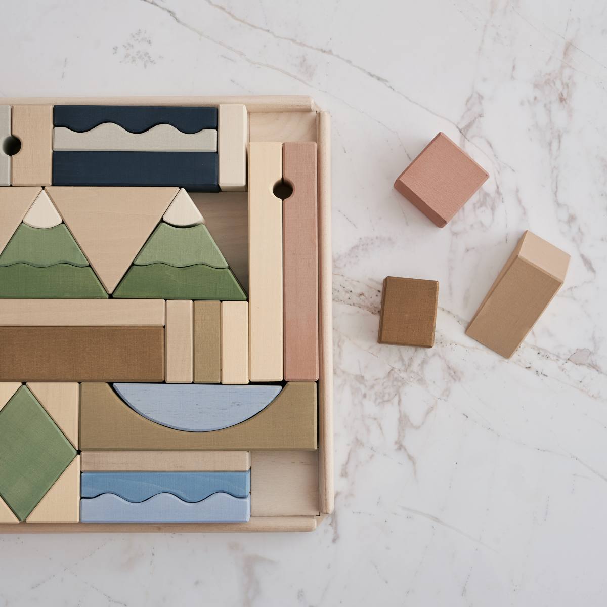 Blocs de construction Montagnes