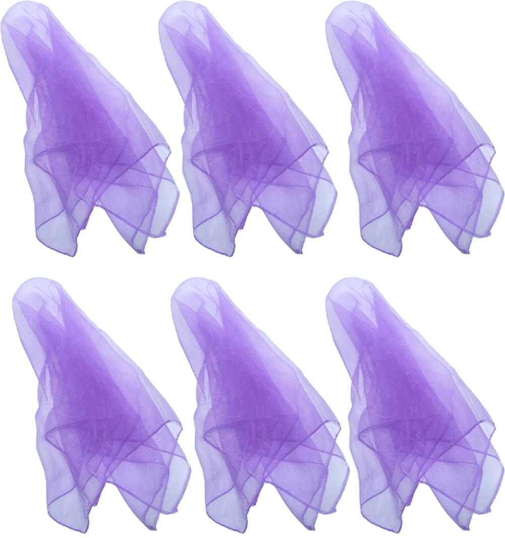 Lot de 6 écharpes de jonglerie de danse